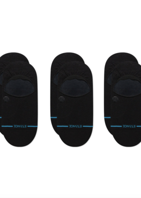 Stance Icon No Show 3 Pack Black Large