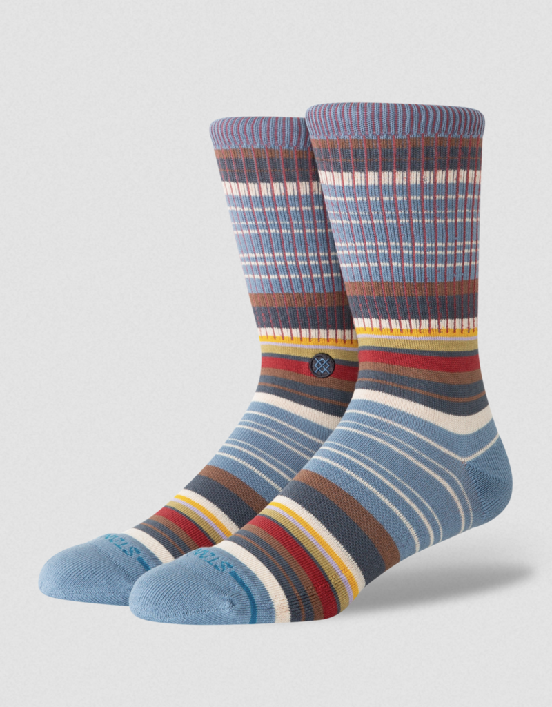 Stance L Jorongo Pop Crew- WIndward Blue