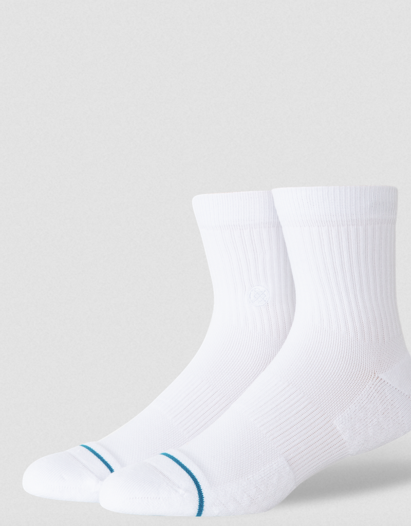 Stance L Signature Quarter-White