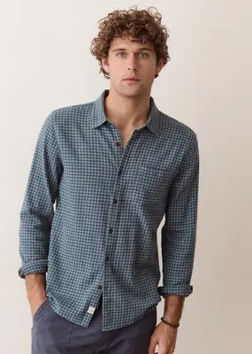 Marine Layer LS Classic Stretch Selvage Shirt