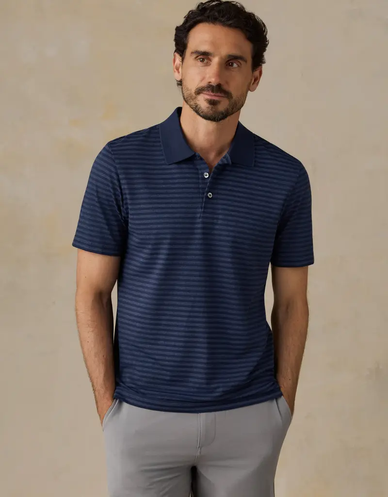 Faherty SS Movement Pique Polo
