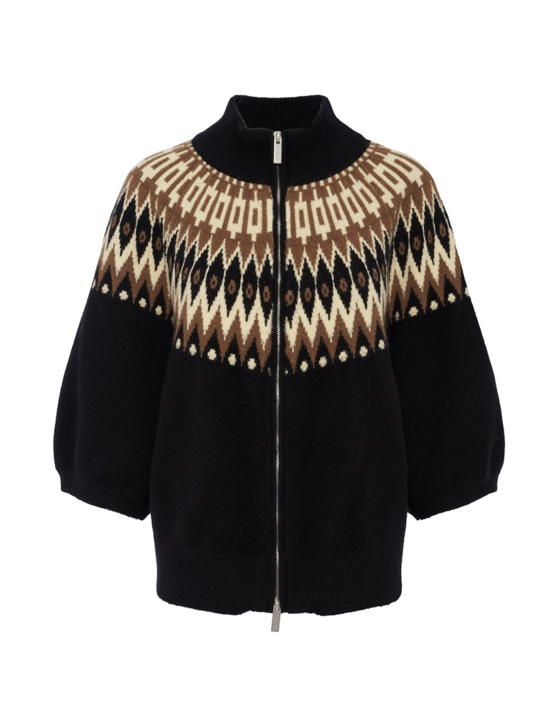 Sanctuary Fairisle Zip-Up