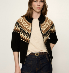 Sanctuary Fairisle Zip-Up