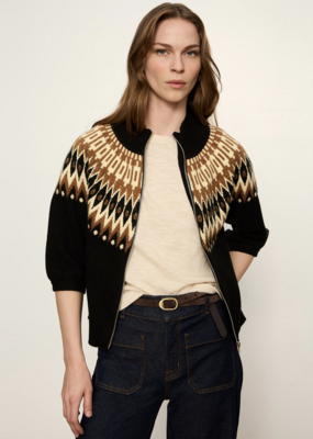 Sanctuary Fairisle Zip-Up