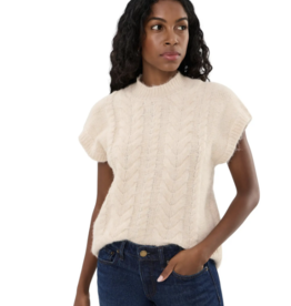 Sanctuary Cable Sweater Shell