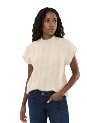 Sanctuary Cable Sweater Shell