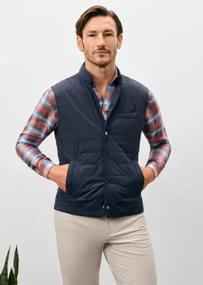 Johnnie-O Bauer Quilted Vest
