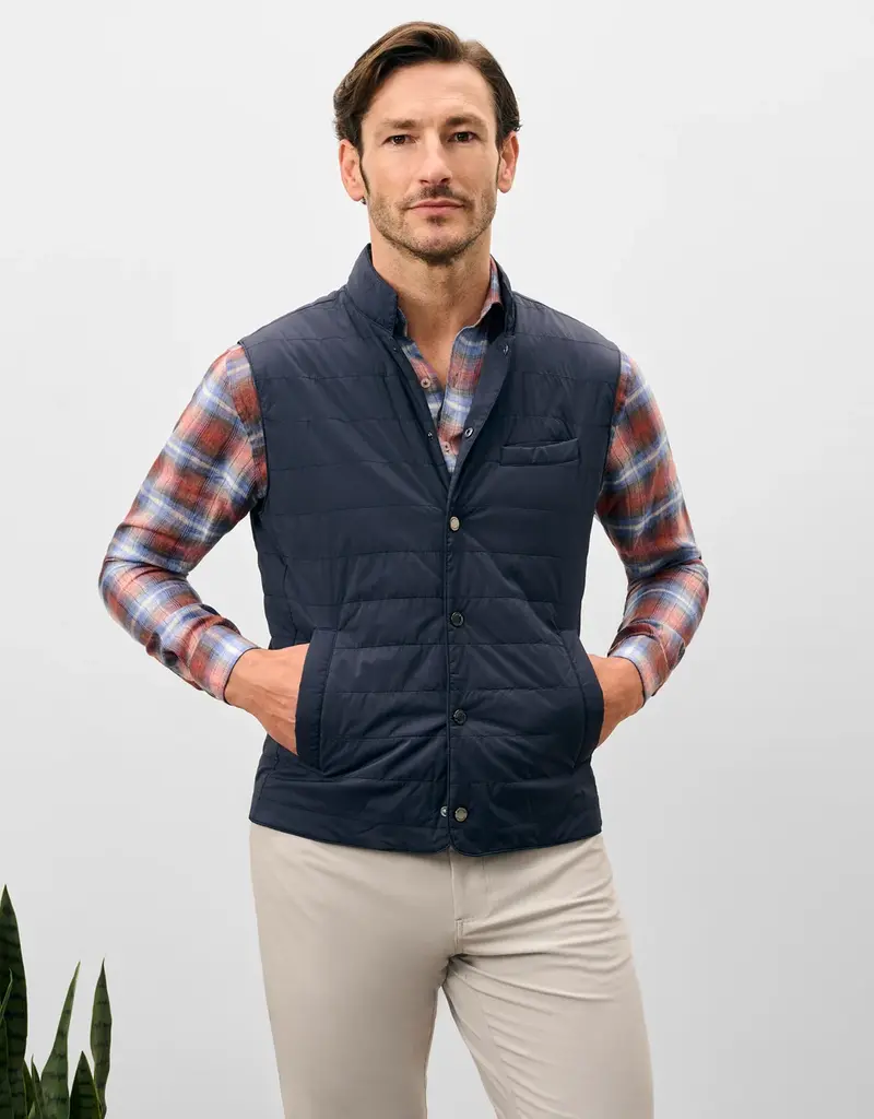 Johnnie-O Bauer Quilted Vest
