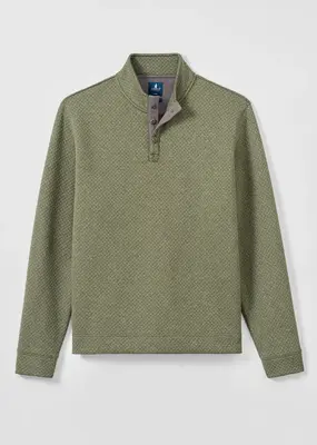 Johnnie-O Quilted Henley Pullover
