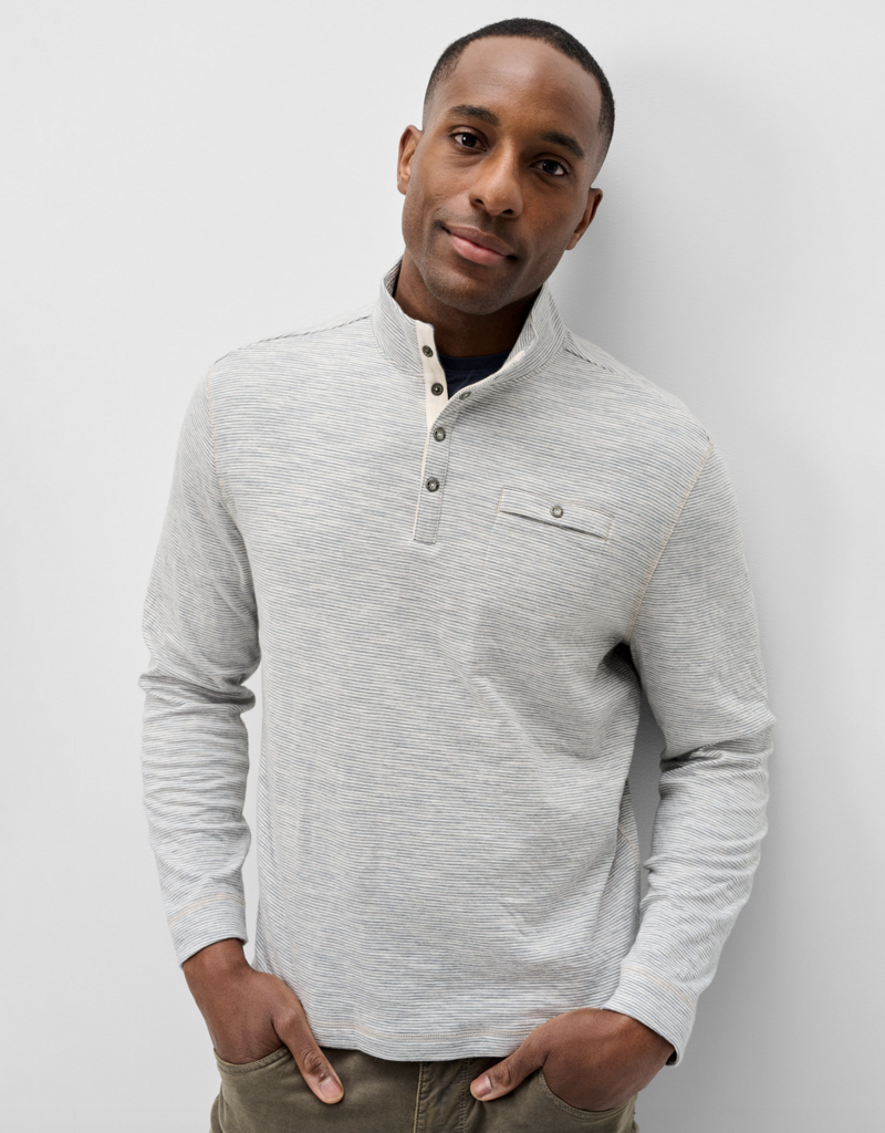 Johnnie-O Cove Striped Henley