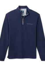 Johnnie-O Flame Stitch Quarter Zip