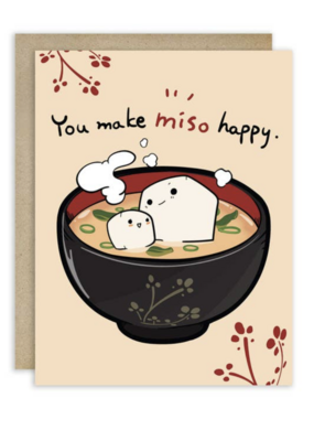 Cute Asian Cards You Make Miso Happy