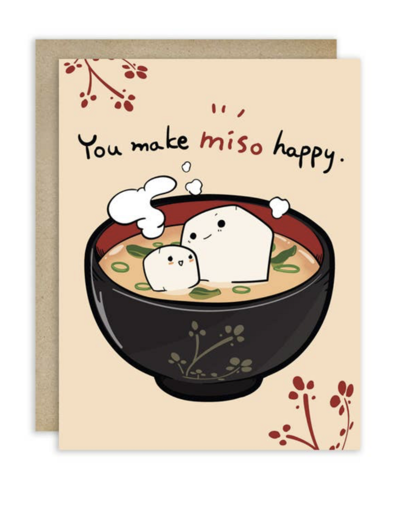 Cute Asian Cards You Make Miso Happy