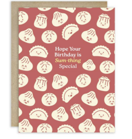 Cute Asian Cards Dim Sum Special Birthday Card