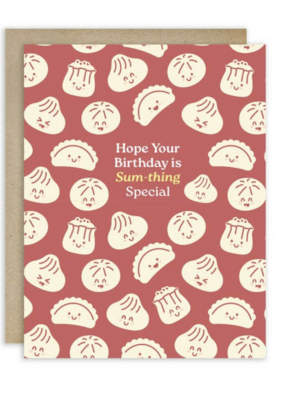 Cute Asian Cards Dim Sum Special Birthday Card