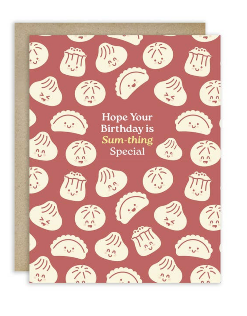 Cute Asian Cards Dim Sum Special Birthday Card