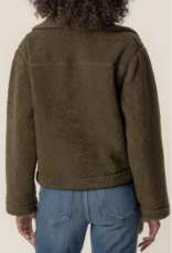 Kut from the Kloth Dena Faux Shearling Zip Up