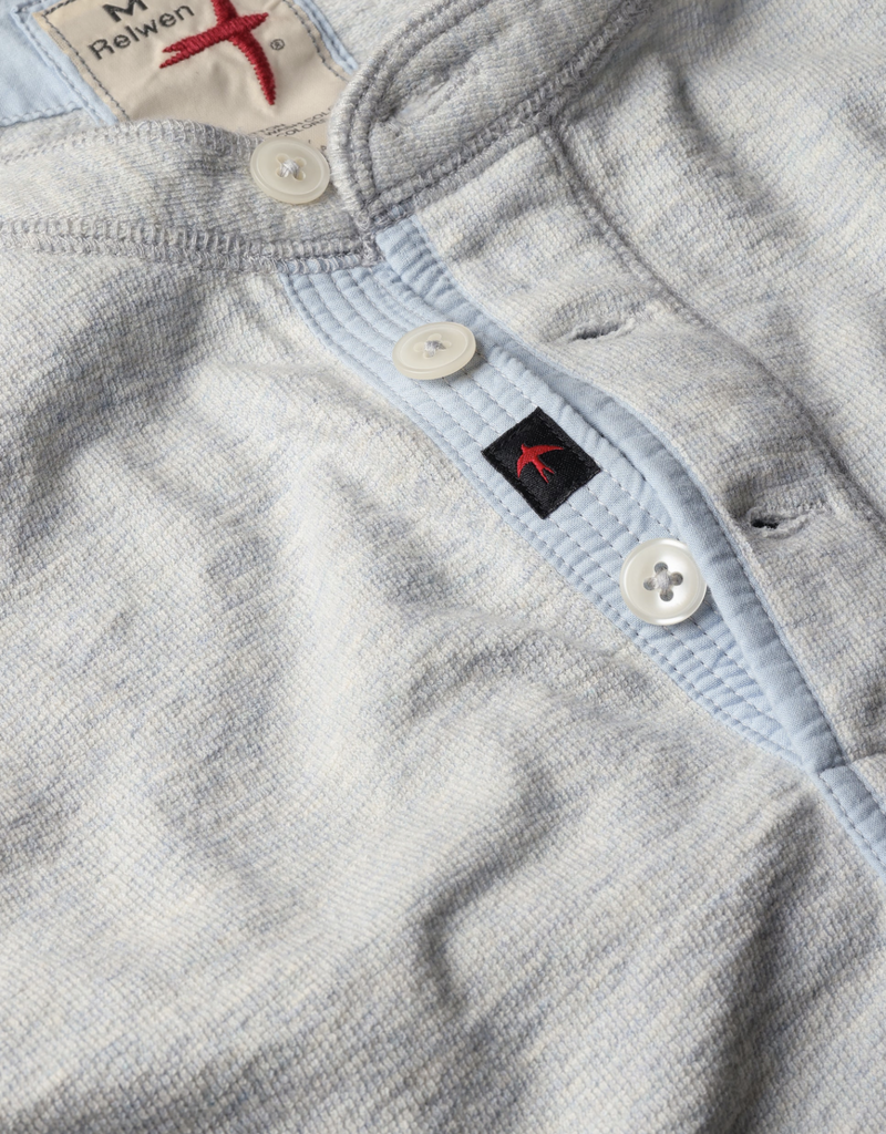 Relwen Slub Jersey Henley