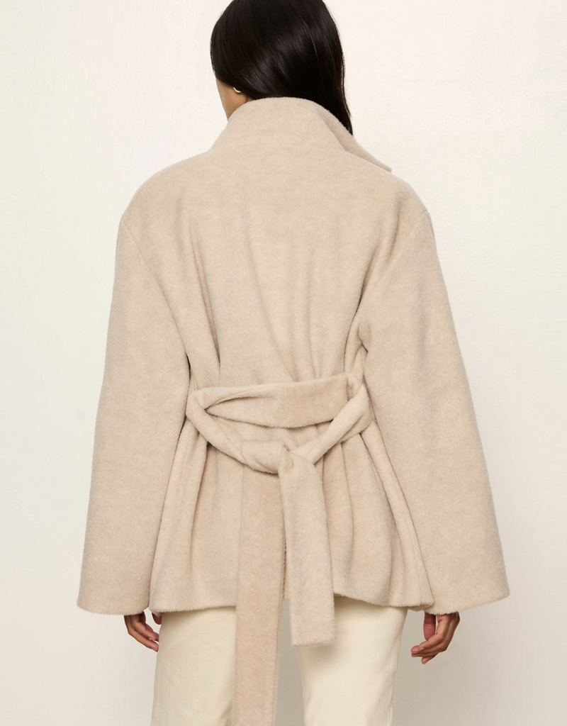 Sanctuary Bundled Wool Coat