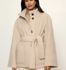 Sanctuary Bundled Wool Coat