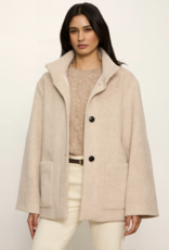 Sanctuary Bundled Wool Coat
