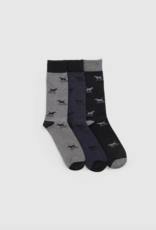 Rodd & Gunn Dogs-A-Plenty Socks 3 Pack