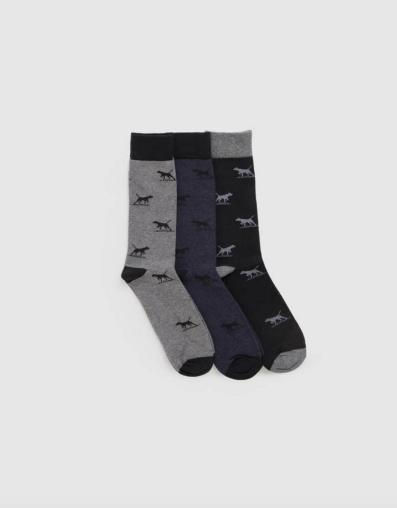 Rodd & Gunn Dogs-A-Plenty Socks 3 Pack
