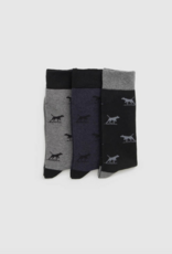 Rodd & Gunn Dogs-A-Plenty Socks 3 Pack