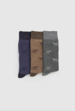 Rodd & Gunn Dogs-A-Plenty Socks 3 Pack