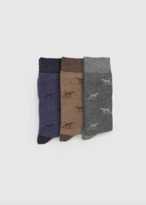 Rodd & Gunn Dogs-A-Plenty Socks 3 Pack