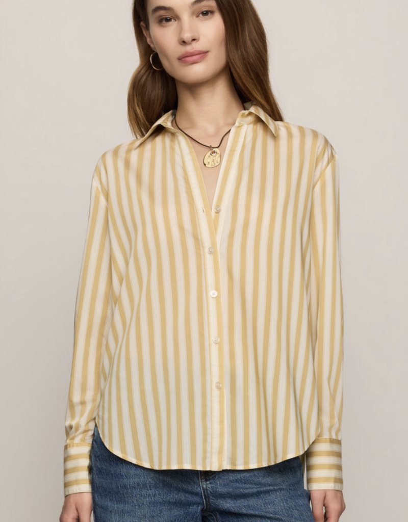 Z Supply Golden Haven Stripe Button Up
