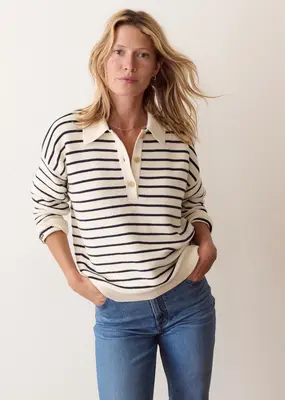 Marine Layer Valerie Polo Sweater