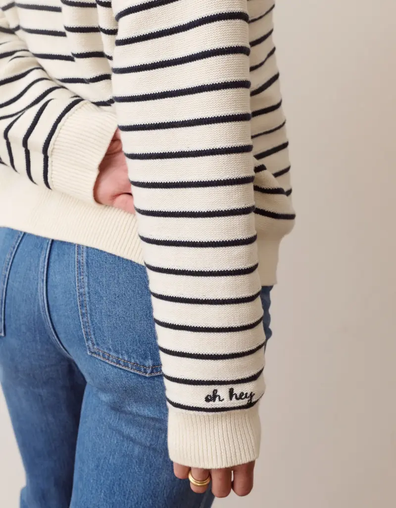 Marine Layer Valerie Polo Sweater