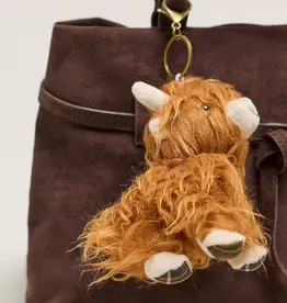 Barbour Highland Cow Key Chain