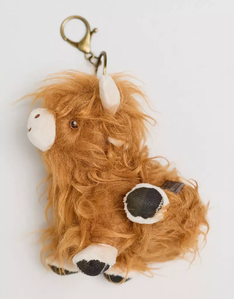 Barbour Highland Cow Key Chain