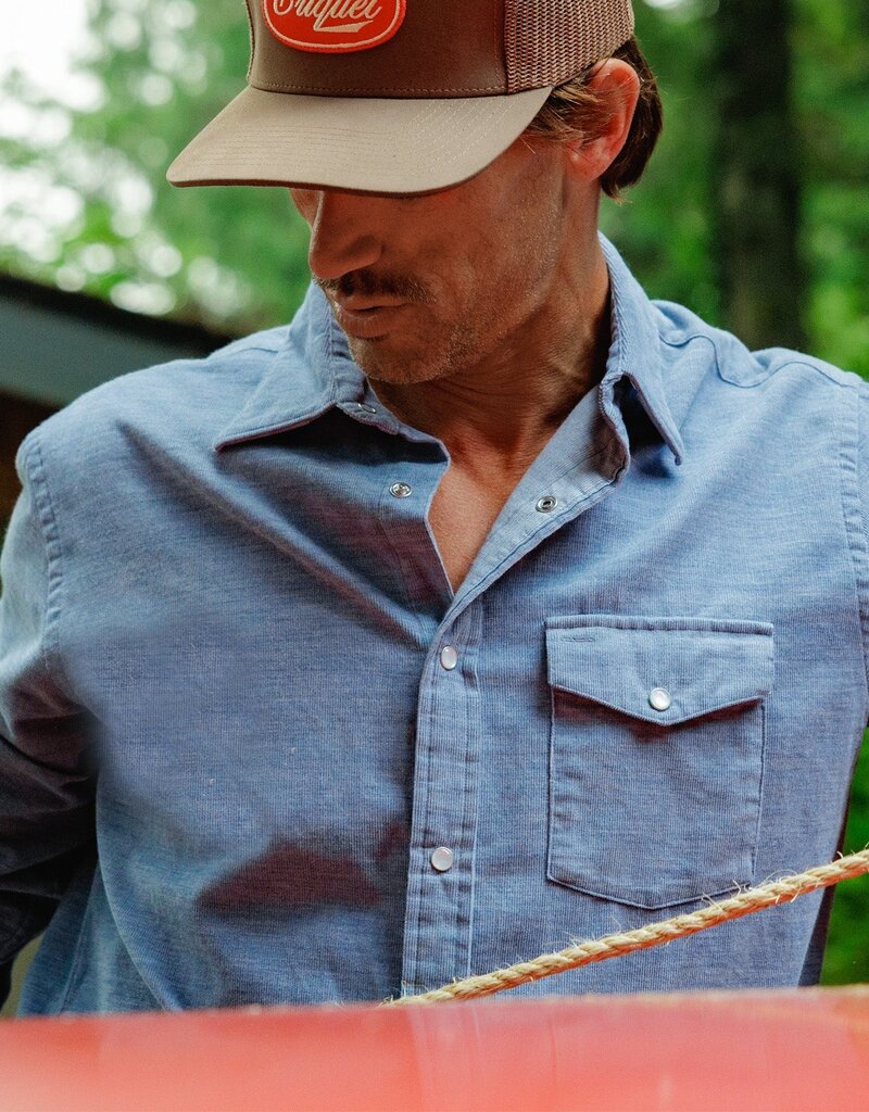 Corduroy Pearl Snap