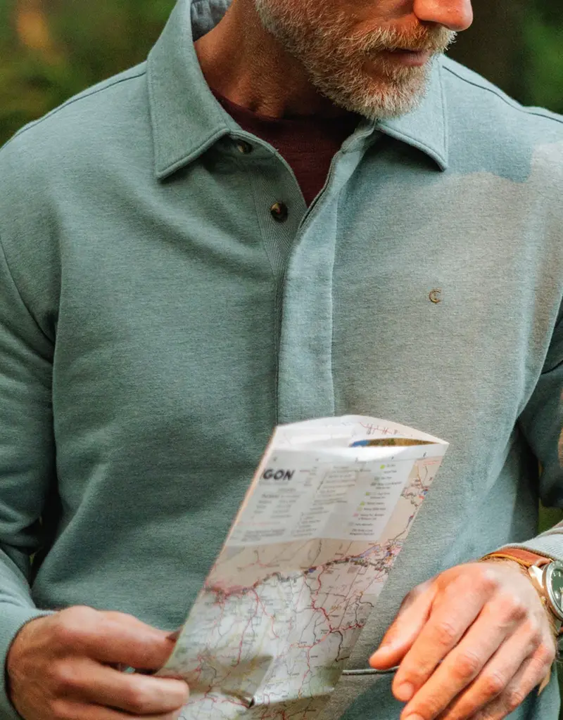 Collared Sweatshirt