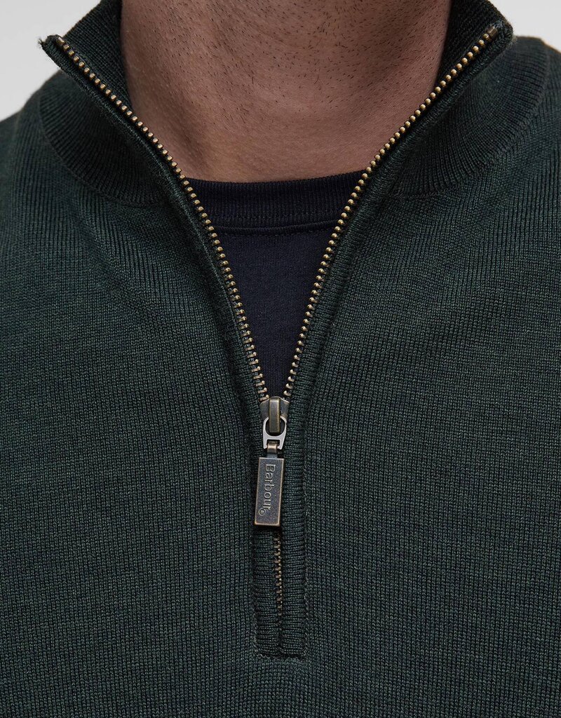 Barbour Gamlin Half Zip Knitted Jumper