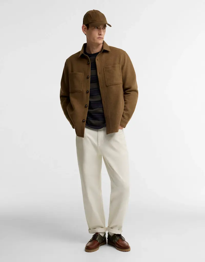 Barbour Marltown Tailored Wool Blend Overshirt