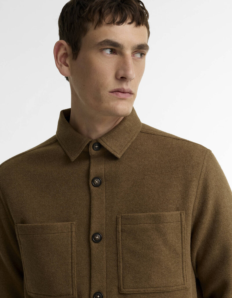 Barbour Marltown Tailored Wool Blend Overshirt