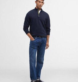 Barbour Cotton Half Zip Knitted Jumper