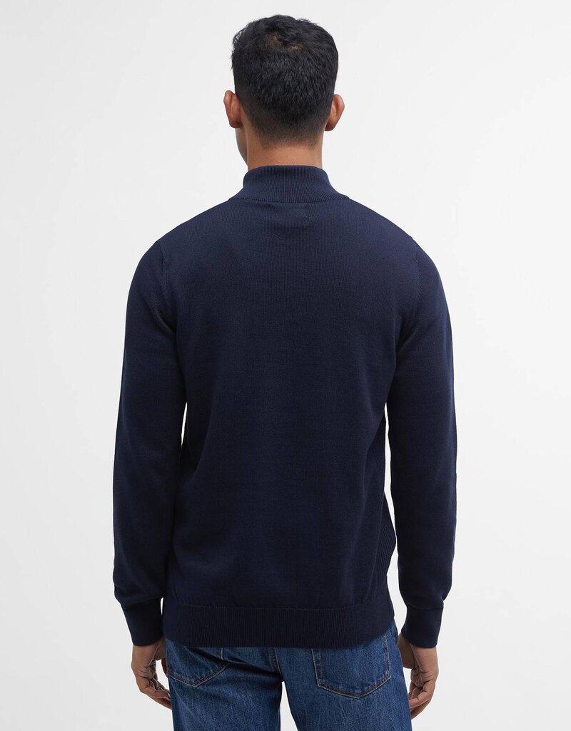 Barbour Cotton Half Zip Knitted Jumper