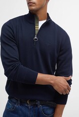 Barbour Cotton Half Zip Knitted Jumper