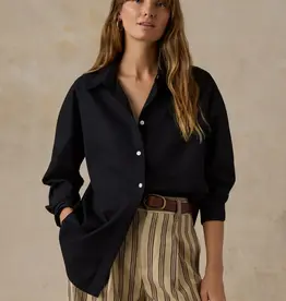 Faherty Coastal Poplin Relaxed Shirt
