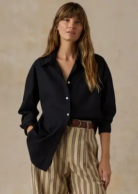 Faherty Coastal Poplin Relaxed Shirt