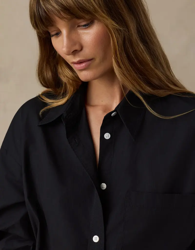 Faherty Coastal Poplin Relaxed Shirt