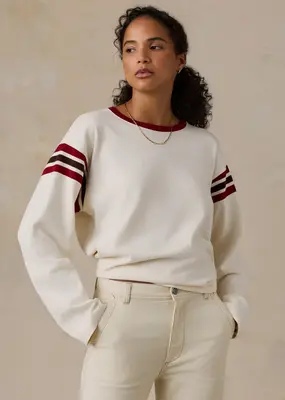 Faherty Sport Jersey Throwback LS Tee