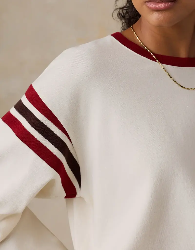Faherty Sport Jersey Throwback LS Tee