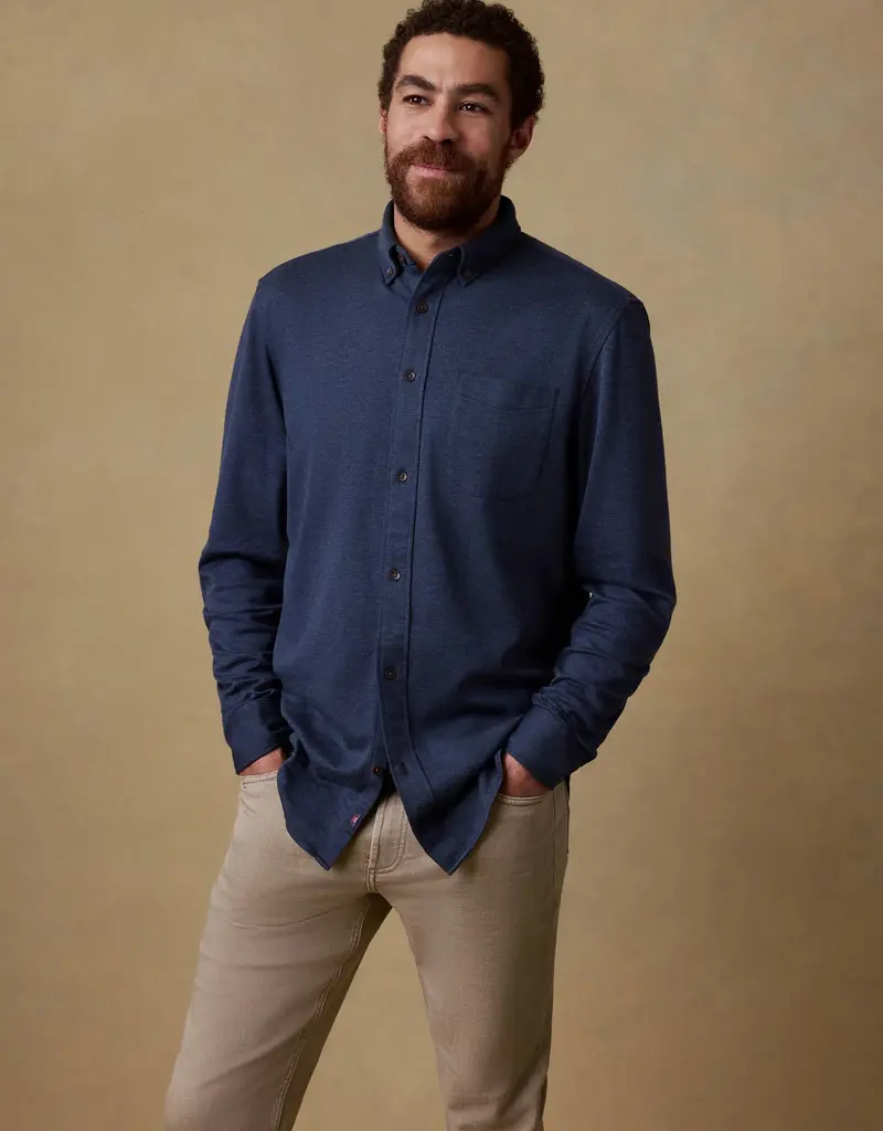 Faherty Coastline Knit Shirt