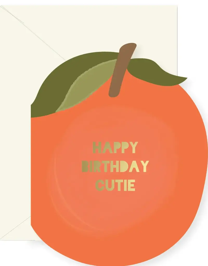 Ginger P. Designs Cutie Birthday die-cut Card